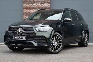 Mercedes-Benz GLE 400 d 4MATIC Premium+ AMG Line Aut9 | Luchtvering | Memory | Burmester | Trekhaak | Distronic+ | Panoramadak | Nappa Leder | Keyless Go | Surround Camera |