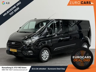 Ford Transit Custom 300 2.0 TDCI L2H1 Trend Automaat Dubbele Cabine Airco Navi Cruise Camera Trekhaak