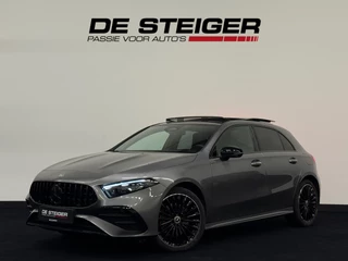 Hoofdafbeelding Mercedes-Benz A-Klasse Mercedes Benz A-klasse 250 e AMG Pano Memory Burmester Headup 360 Sfeer