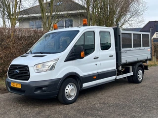 Hoofdafbeelding Ford Transit Ford Transit 350 2.2 125PK DC driezijdige kipper | dubbellucht