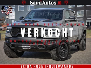 Hoofdafbeelding Dodge Ram 1500 Dodge Ram 1500 TRX Lunar Edition | Ceramic Grey | Matchless | Full Option | 6,2 V8 HellCat 702HP | Comfortabele Dubbele Cabine met Royale 5 Zitplaatsen | BPM vrij | Nu Leverbaar uit Voorraad |