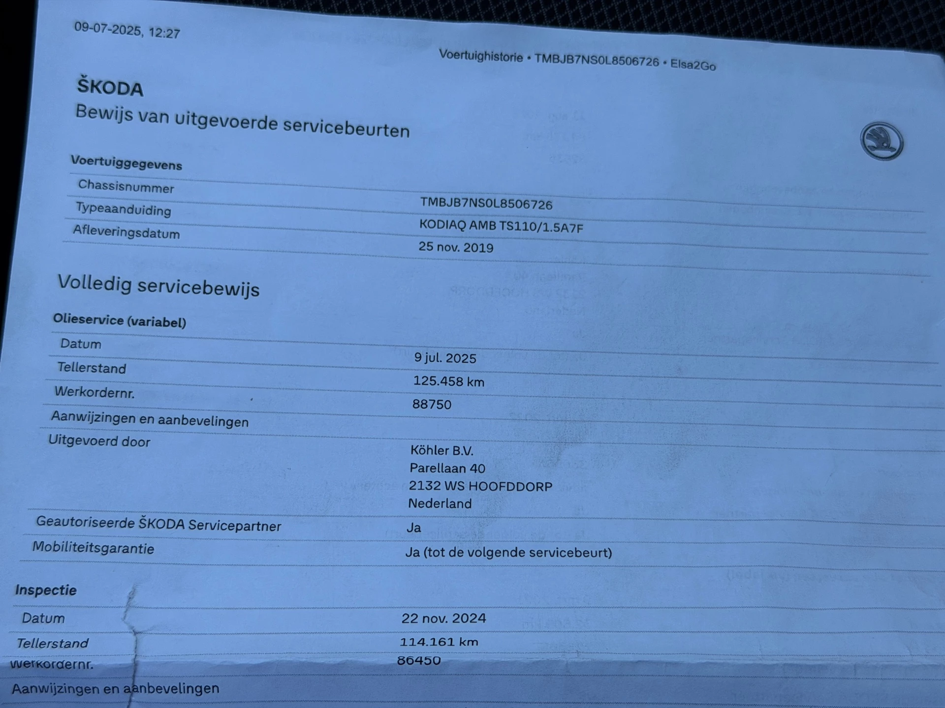 Hoofdafbeelding Škoda Kodiaq