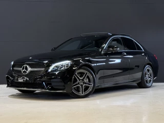 Mercedes-Benz C-Klasse 180 Business Solution AMG | Pano | 22.000km NAP | Leder | Sfeerverlichting | Apple Carplay