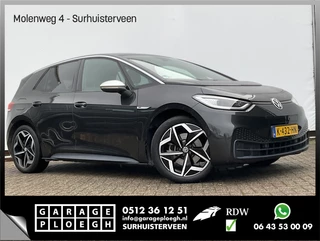 Volkswagen ID.3 First Plus 58 kWh SOH 91% Adap.Cruise Stoel/Stuurverw Carplay 100% Elektrisch NL-Auto!