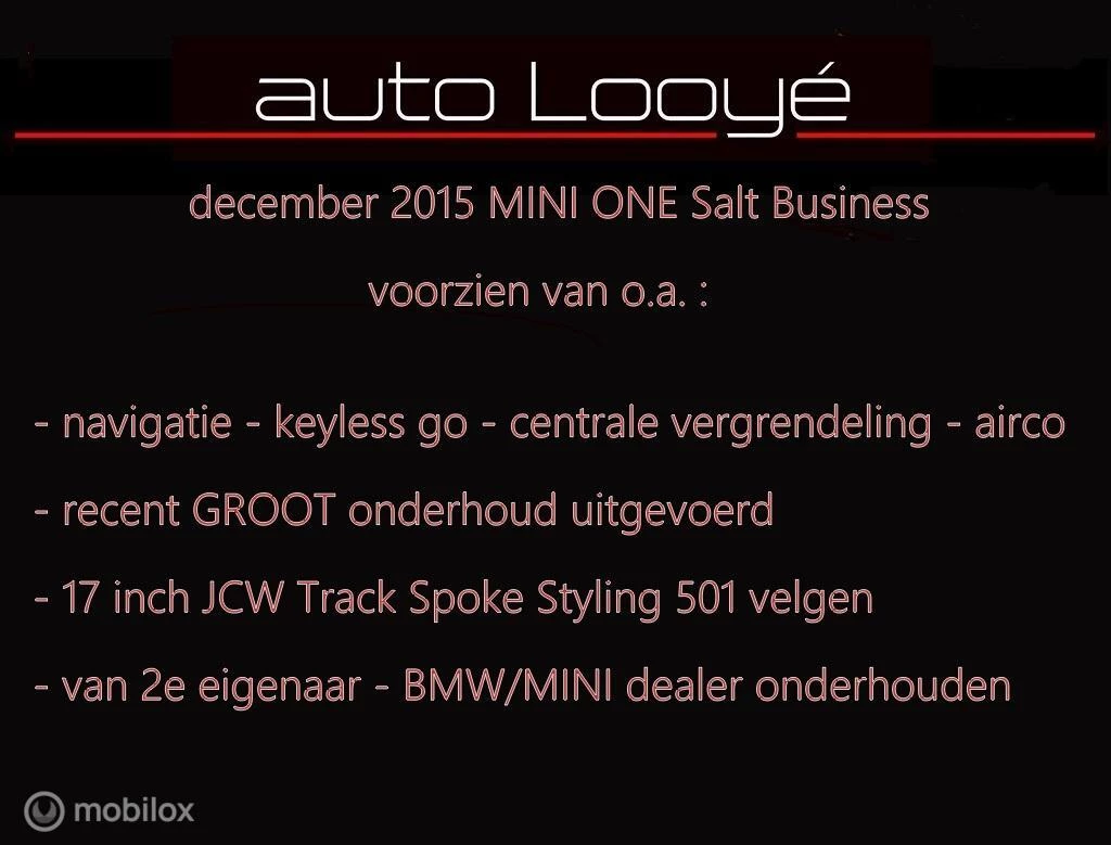Hoofdafbeelding MINI 3-deurs