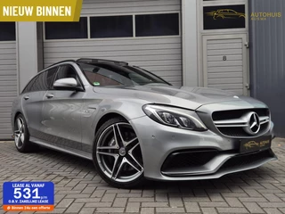 Mercedes-Benz C-klasse Estate AMG 63 Downpipe/Pano/600PK/Burmester/Head-Up/Camara/Sfeer/Led/