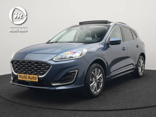 Ford Kuga 2.5 Vignale Plug In Hybrid 225pk Dealer O.H PHEV | Panodak | Head Up | Adaptive Cruise | 360 Camera | Bang & Olufsen Sound | Lederen Sportstoelen Memory & Verwarmd | Keyless | Apple Carplay | Stuur Verwarmd | Blis | Virtual | Navigatie