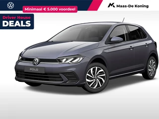 Volkswagen Polo Life Edition 1.0 TSI 95 pk 5 versn. Hand · Achteruitrijcamera · regensensor ·
