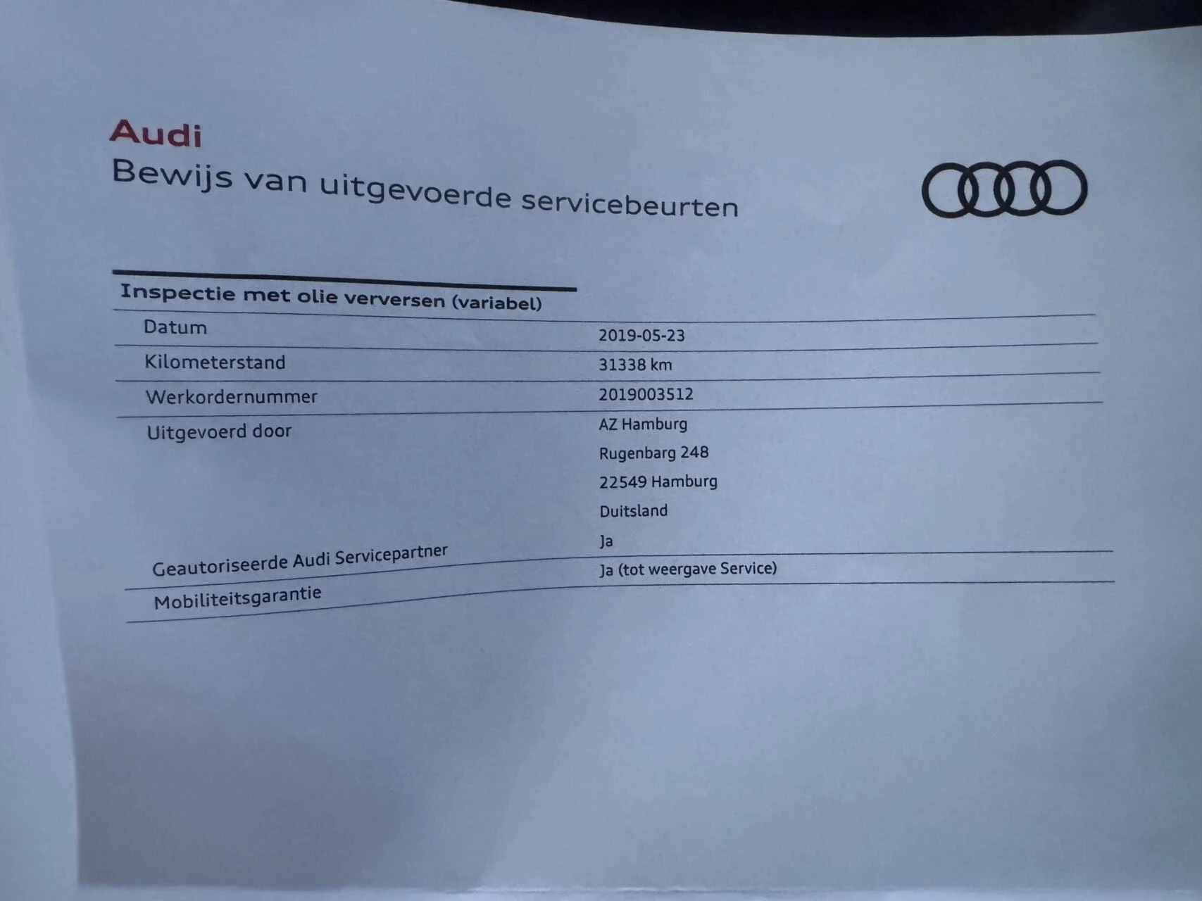 Hoofdafbeelding Audi RS4