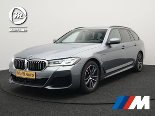 BMW 5 Serie Touring 530e xDrive M-Sport Plug In Hybrid PHEV | Head Up | Laser LED | Trekhaak af Fabriek | Elektrische Lederen Sportstoelen | Sfeerverlichting