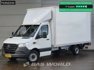 Mercedes Sprinter 314 CDI Laadklep Automaat Zijdeur Bakwagen Airco D'Hollandia Euro6 Meubelbak Koffer Airco