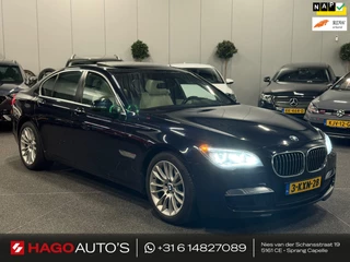 BMW 7-serie 740i High Executive M-Pakket LED/LEDER/SCHUIFDAK/NAVI/SOFTCLOSE/HUD/H-K/MEMORY/360C