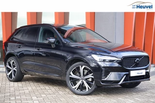 Volvo XC60 T6 Recharge AWD R-Design | Stoelverwarming | Trekhaak | H/K | Parkeercamera | Glossy Black | Keyless