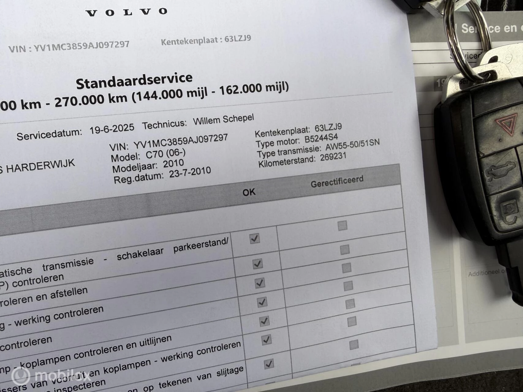 Hoofdafbeelding Volvo C70