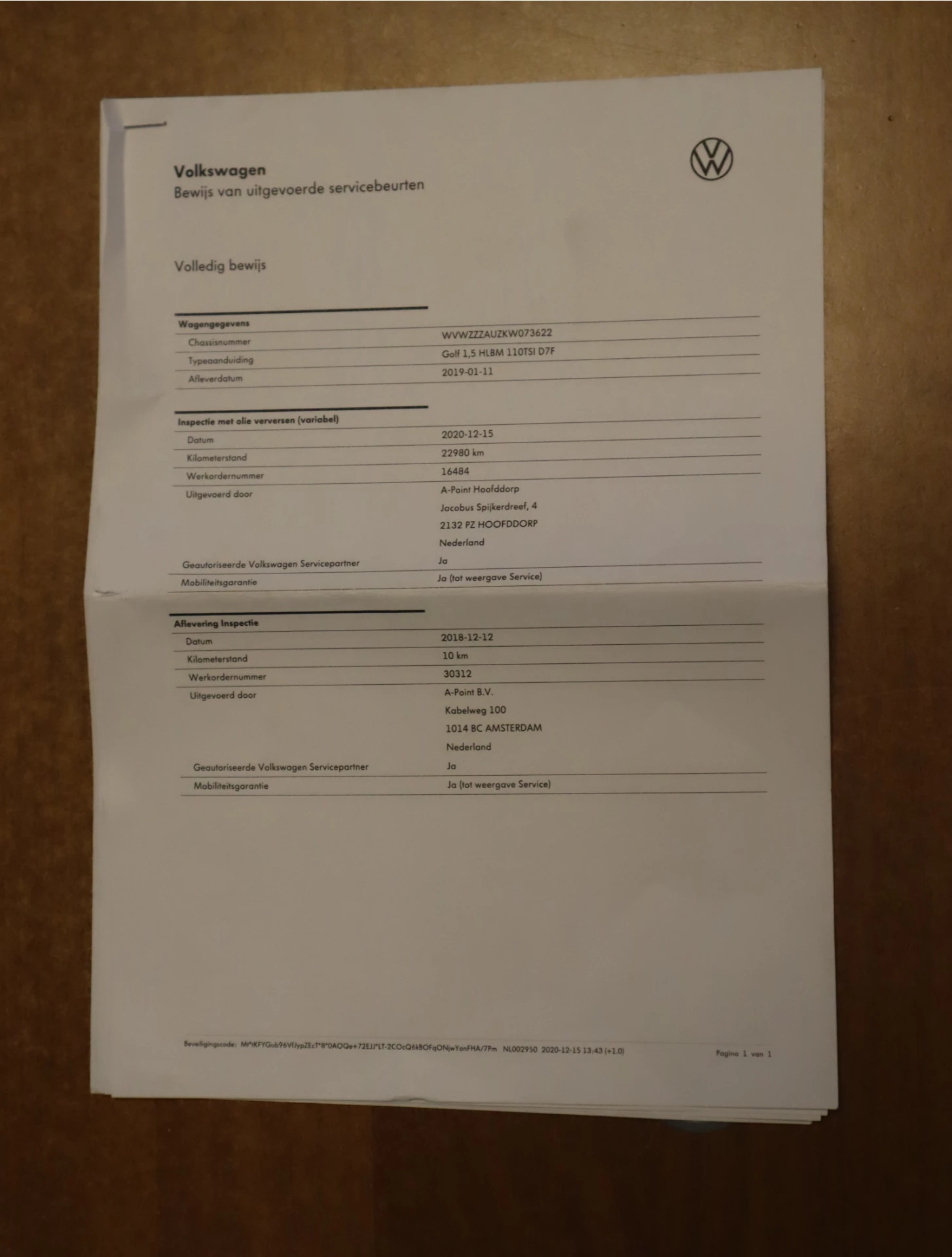 Hoofdafbeelding Volkswagen Golf