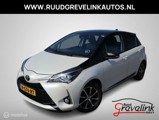 Toyota Yaris 5Drs 1.5 VVT-i 112 PK H6 Zwart Dak Camera Stoelverw DonkerGlas Clima Cruise Control