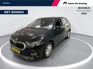 Skoda Fabia 1.0 TSI 95pk Ambition · Apple/Android Car · P-Sensoren · Airco · DAB · Cruise Control · Getint Glas · 15'' Inch · Garantie t/m 22-08-2027 of 100.000km
