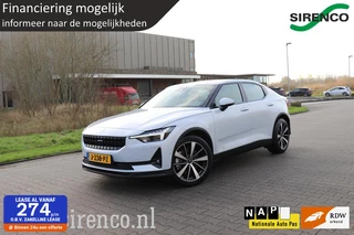 Polestar 2 Long Range Dual Motor Launch Edition 78kWh trekhaak panodak stoel+stuurverwarming soh 93%