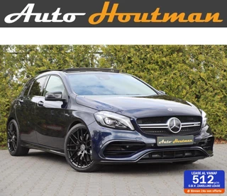 Mercedes A-klasse AMG 45 4MATIC 381 PK Schaalstoelen|Memory|Pano|H&K|Camera|Dealeronderhouden|NL auto|Handcrafted