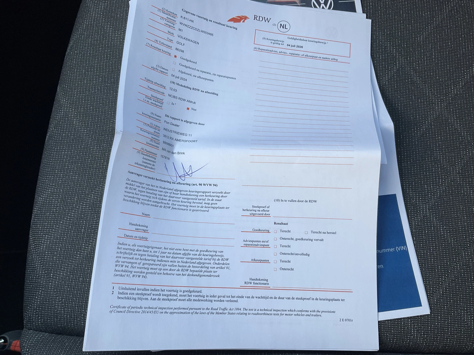 Hoofdafbeelding Volkswagen Golf