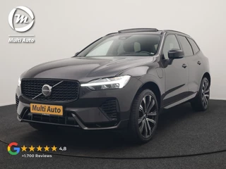 Volvo XC60 T6 AWD R-Design Long Range PHEV 398pk Dealer O.H | Trekhaak Af Fabriek | Panodak | Adaptive Cruise | Harman / Kardon | Camera | Lederen Sportstoelen Memory & Verwarmd | Keyless | Google Assist | Pilot Assist | Navigatie | Virtual | DAB | 21"L.M | Plug In Hybrid |