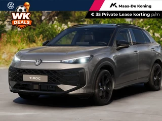 Volkswagen T-Roc R-Line First Edition 1.5 eTSI 150 PK 7 versn. DSG · Assistance Pakket · Black Style Pakket · Panoramaschuif-kanteldak · Sport pakket · Voorraad OUTLET · Prijs is inclusief inruilpremie ·