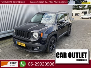 Hoofdafbeelding Jeep Renegade Jeep Renegade 1.6 E-Torq Night Eagle II Navi, A/C, CC, PDC, Bluetooth / USB, – Inruil Mogelijk –