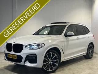 BMW X3 xDrive30i High Executive | M-sport | Navigatie | LM Velgen 20" | Elektrisch Glazen Panoramadak | Voor/Achter Stoelen Verwarmd | M-Pakket |