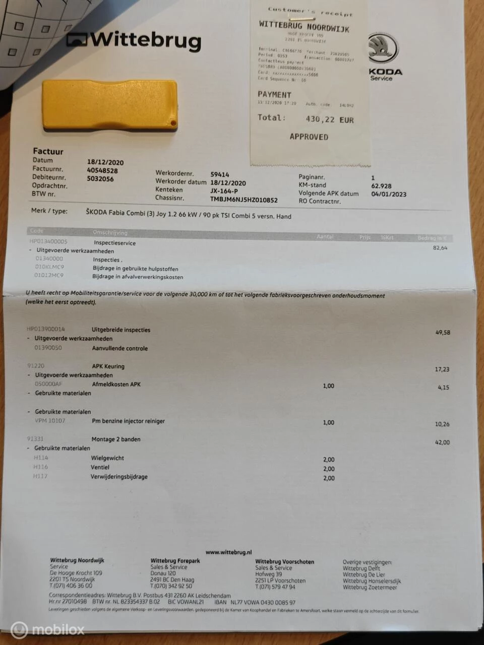 Hoofdafbeelding Škoda Fabia