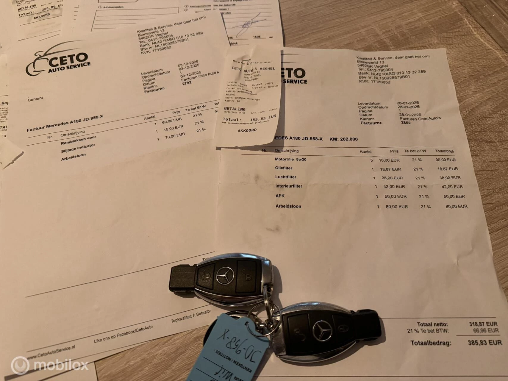 Hoofdafbeelding Mercedes-Benz A-Klasse