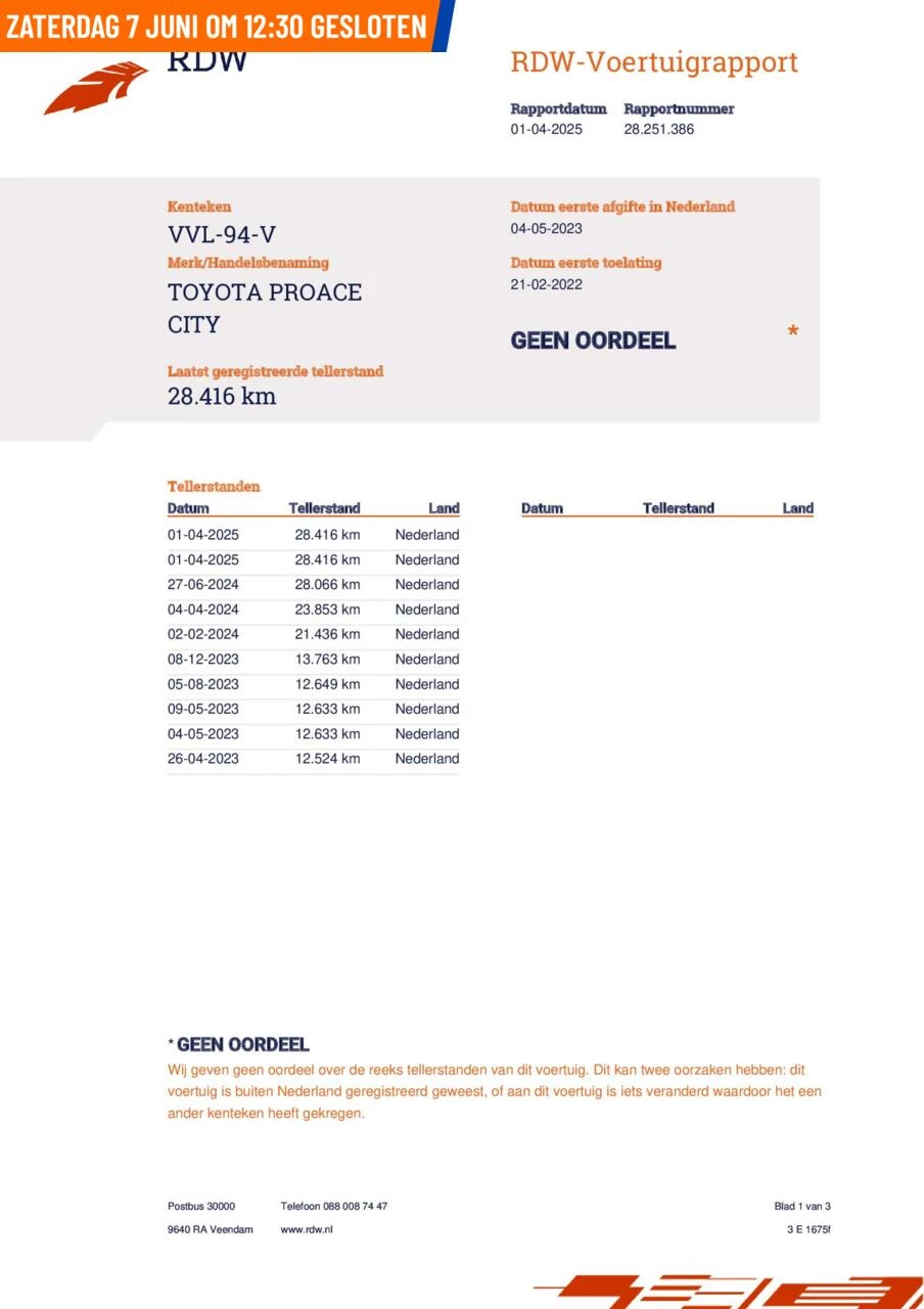 Hoofdafbeelding Toyota ProAce