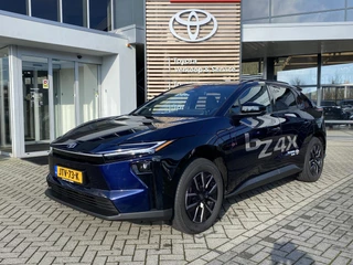 Toyota bZ4X EXECUTIVE 73KWH MODEL 2026! WARMTEPOMP STOELVERW/KOELING INFRAROOD STUURVERW JBL-AUDIO LEER EL-STOEL BLIND SPOT NAVI CLIMA PARK-SENSOREN