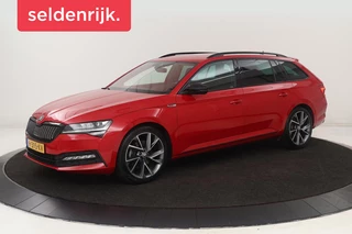 Hoofdafbeelding Škoda Superb Skoda Superb 1.4 TSI iV Sportline | Trekhaak |  Stoelverwarming | Matrix LED | Virtual Cockpit | Camera | Alcantara | Canton sound | Memory | Carplay | Navigatie | PHEV