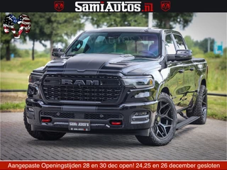 Dodge Ram 1500 Limited Night High Output 540HP 706Nm | Massage + Full Option | De Meest Luxe en Volle Pick-Up in zijn Klasse | Comfortabele Dubbele Cabine met Royale 5 Zitplaatsen | BPM vrij | Nu Leverbaar uit Voorraad | Voorraad Nr 2326 - 5169