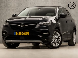 Opel Grandland X 1.2 Turbo Innovation (APPLE CARPLAY, GROOT NAVI, CLIMATE, CAMERA, LEDER, SPORTSTOELEN, GETINT GLAS, PARKEERSENSOREN, CRUISE, DAB+, NIEUWE APK, NIEUWSTAAT)