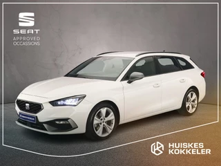 SEAT Leon Sportstourer FR 1.5 TSI 115pk Cruise control, Parkeersensoren, App connect, LED koplampen, Airco, DAB, Radio, Bluetooth