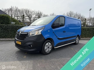 Renault Trafic bestel 1.6 dCi T27 L1H1 MOOIE NETTE BUS MET NIEUWE APK / MARGE / NAVI / AIRCO / CRUISE / TREKHAAK /