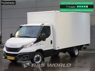 Iveco Daily 35C16 Laadklep Dubbellucht Bakwagen 160PK Airco Euro6 Meubelbak Koffer Airco