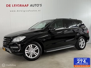 Hoofdafbeelding Mercedes-Benz M-Klasse Mercedes ML 350 BlueTEC Aut7 grijs kent [Lucht,Navi,dak]