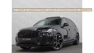 Audi Q7 3.0 V6 380pk Hybrid S-Line Sportpack | Panorama | Leder | Luchtvering | 22" | LED-Matrix | Keyless-Go | 22 inch | Memory | Alarm | Stoelverwarming V+A | Camera | Virtual-Cockpit | 3-Zone Clima | Draadloos Laden | Standkachel | Rijklaarprijs!