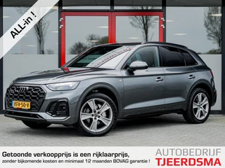 Audi Q5 40 TDI quattro S edition | 3x S-Line | Stoelverwarming | Virtual Cockpit | Camera | NW Model | Black Optic | LED Koplampen | Cruise Control | Climate Control | Parkeersensoren | Daytona Grijs Parelmoer Lak |