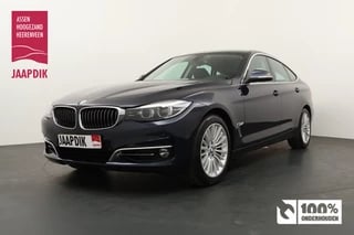 BMW 3 Serie Gran Turismo BWJ 2018 320i 184 PK High Executive LEDER / FULL LED / STOELVERW. / APPLE & ANDROID / DAB+ / INKL. SPIEGELS / NAVI / CLIMA / CRUISE / PDC / LMV / CAMERA