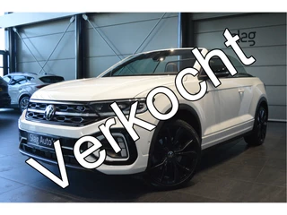 Volkswagen T-Roc Cabrio 1.5 TSI 3X R-LINE Black Style leer camera trekhaak !!