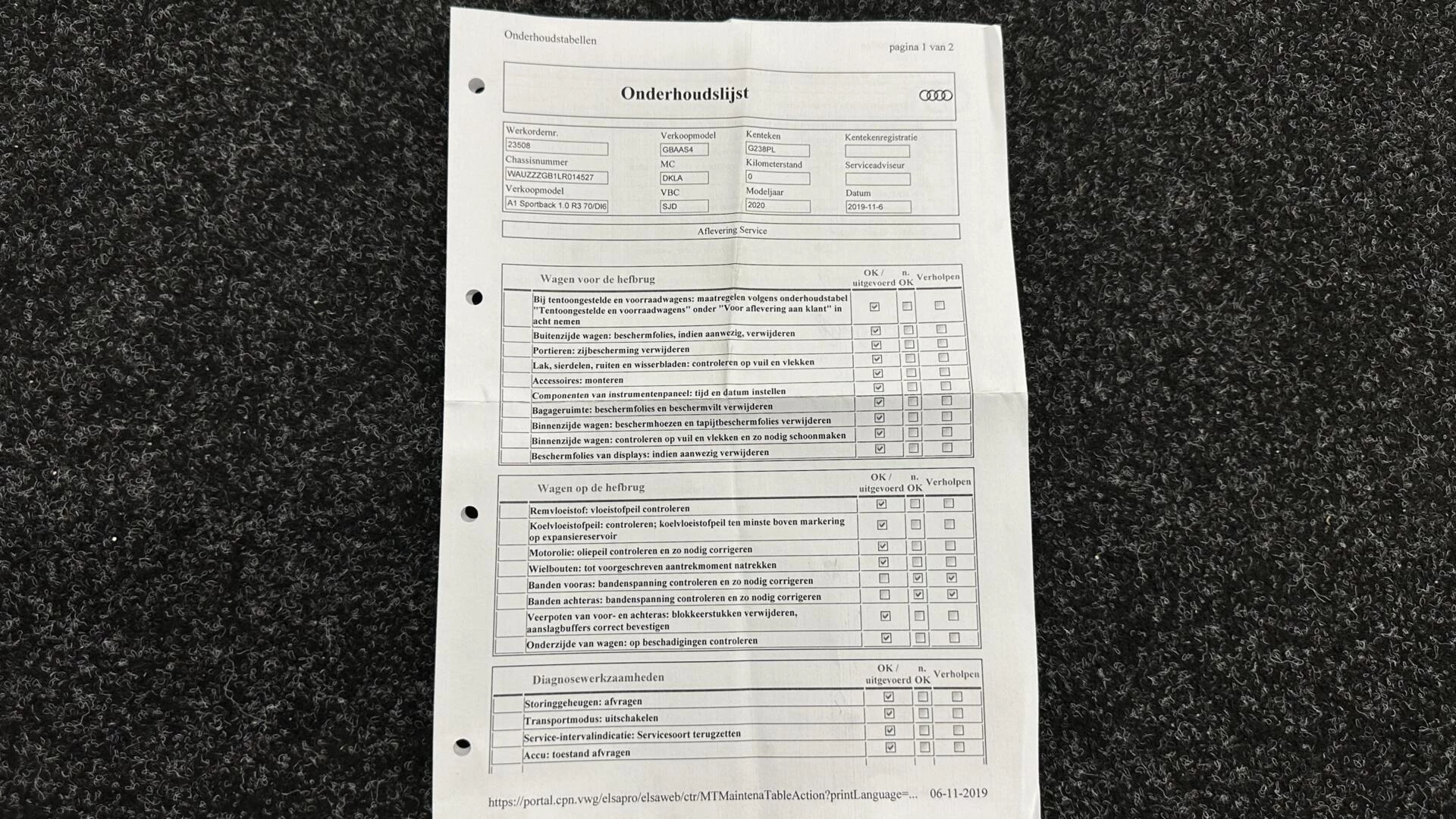 Hoofdafbeelding Audi A1 Sportback