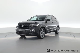 Hoofdafbeelding Volkswagen T-Cross Volkswagen T-Cross 1.0 TSI R-Line DSG | Adapt. Cruise | Navi | Apple CarPlay | Digi. Cockpit | Stoelver. |