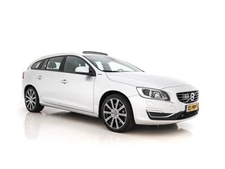 Volvo V60 2.4 D5 Twin Engine Summum Technology-Pack Aut. *PANO| BI-XENON | VOLLEDER | NAVI-FULLMAP | CAMERA | ECC | PDC | CRUISE | MEMORY | LANE-ASSIST*