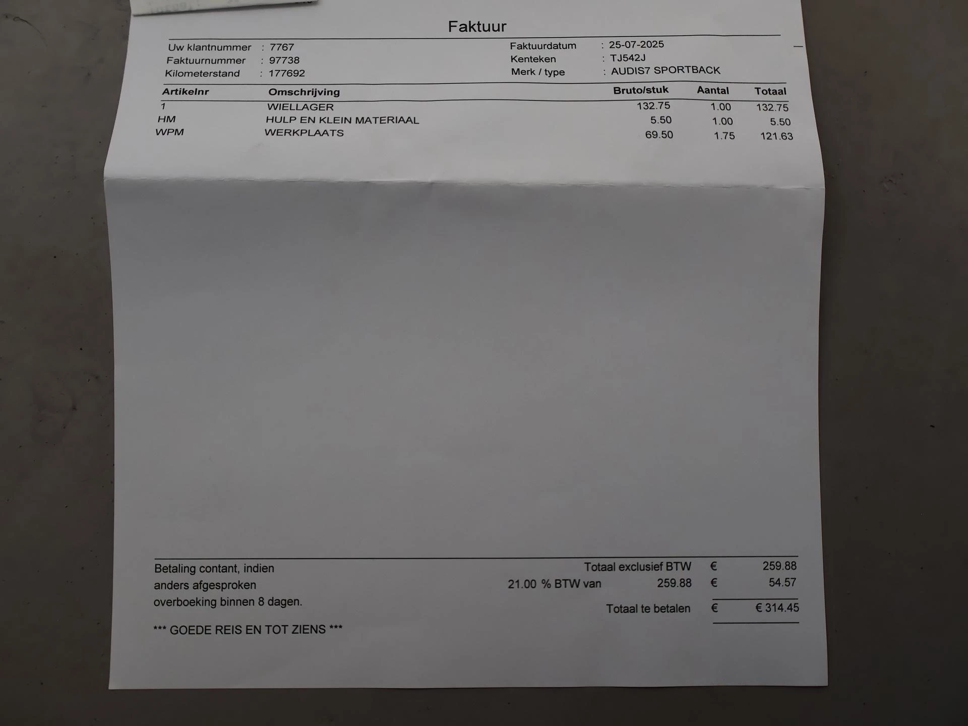Hoofdafbeelding Audi S7