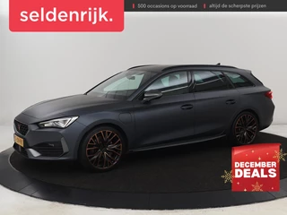 Cupra Leon 1.4 eHybrid VZ | 245pk | Leder | Stoelverwarming |  Camera | Carplay | Memory | Sfeerverlichting | Navigatie | Adaptive cruise | Keyless | Sportstoelen | Full LED | 19'' | PHEV | Plug In