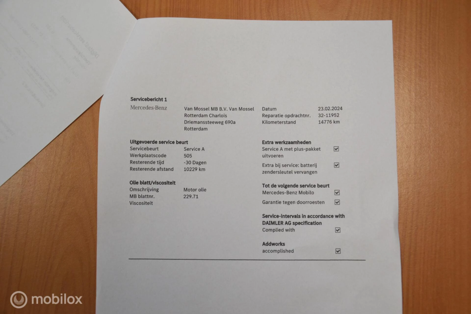 Hoofdafbeelding Mercedes-Benz B-Klasse