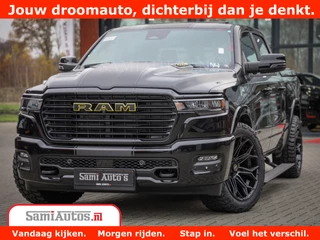 Dodge Ram 1500 Night Premium | Full Option | De Meest Luxe Pick-Up in zijn Klasse | Comfortabele Dubbele Cabine met Royale 5 Zitplaatsen | BPM vrij | Nu Leverbaar uit Voorraad | Voorraad Nr 2284 - 3855